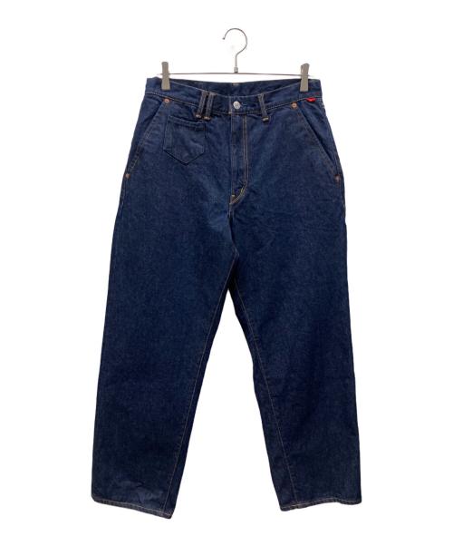 anachronorm（アナクロノーム）anachronorm (アナクロノーム) 80's WIDE TAPERED JEANS INDIGO インディゴ サイズ:32の古着・服飾アイテム