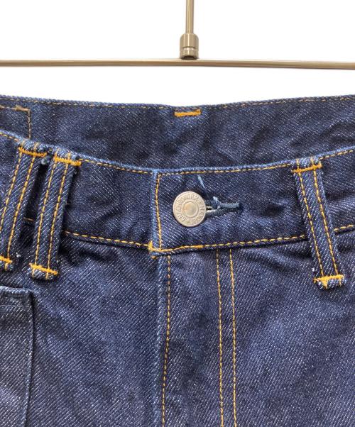 anachronorm（アナクロノーム）anachronorm (アナクロノーム) 80's WIDE TAPERED JEANS INDIGO インディゴ サイズ:32の古着・服飾アイテム