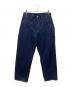 anachronorm（アナクロノーム）の古着「80's WIDE TAPERED JEANS INDIGO」｜インディゴ