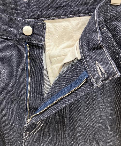 Graphpaper（グラフペーパー）Graphpaper (グラフペーパー) Colorfast Denim Two Tuck Tapered Pants インディゴ サイズ:1の古着・服飾アイテム
