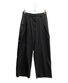 sacai（サカイ）の古着「サイドラインスラックス」｜ブラック