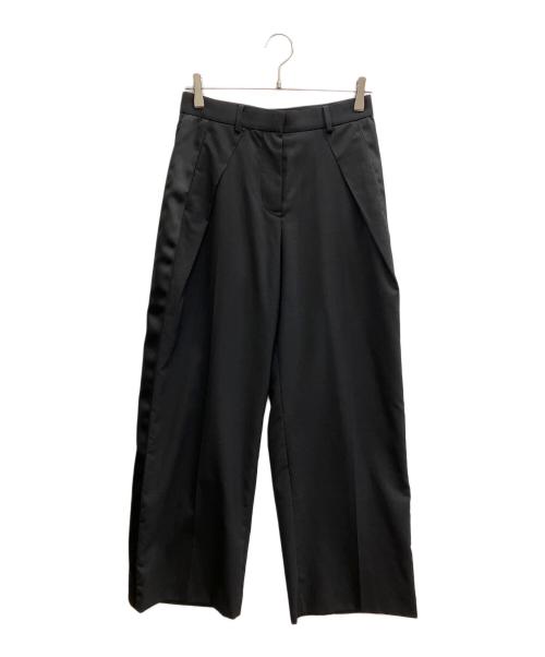 sacai（サカイ）sacai (サカイ) サイドラインスラックス ブラック サイズ:1の古着・服飾アイテム