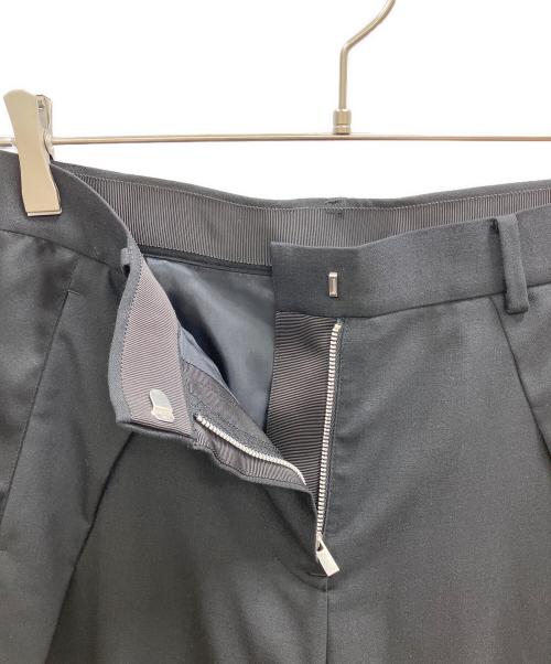 sacai（サカイ）sacai (サカイ) サイドラインスラックス ブラック サイズ:1の古着・服飾アイテム