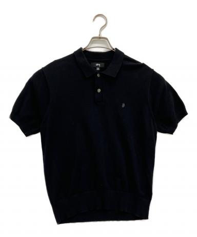 Stussy ポロシャツ polo BLACK ブラック 新品 黒 タグ付き 中古・古着通販】stussy (ステューシー) CLASSIC SS POLO SWEATER