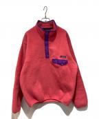 Patagoniaパタゴニア）の古着「スナップT フリースジャケット」｜ピンク