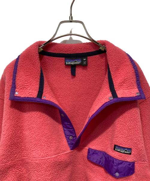 Patagonia（パタゴニア）Patagonia (パタゴニア) スナップT フリースジャケット ピンク サイズ:Mの古着・服飾アイテム