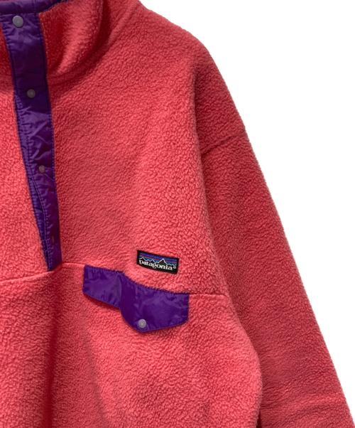 Patagonia（パタゴニア）Patagonia (パタゴニア) スナップT フリースジャケット ピンク サイズ:Mの古着・服飾アイテム