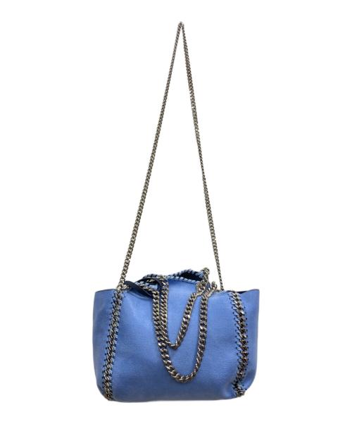 STELLA McCARTNEY（ステラマッカートニー）STELLA McCARTNEY (ステラマッカートニー) 2WAYチェーンショルダーバッグ ブルーの古着・服飾アイテム