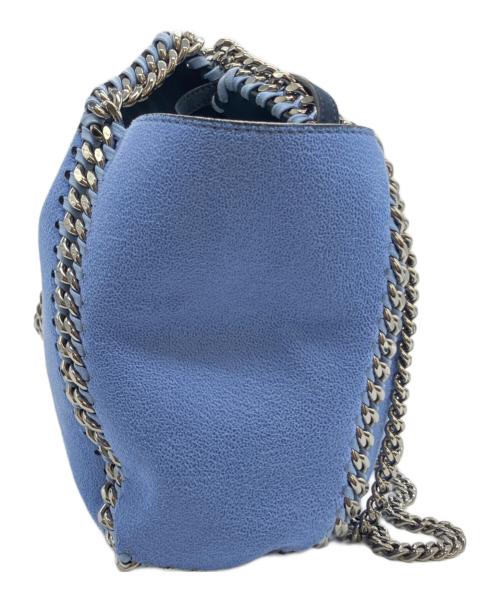 STELLA McCARTNEY（ステラマッカートニー）STELLA McCARTNEY (ステラマッカートニー) 2WAYチェーンショルダーバッグ ブルーの古着・服飾アイテム