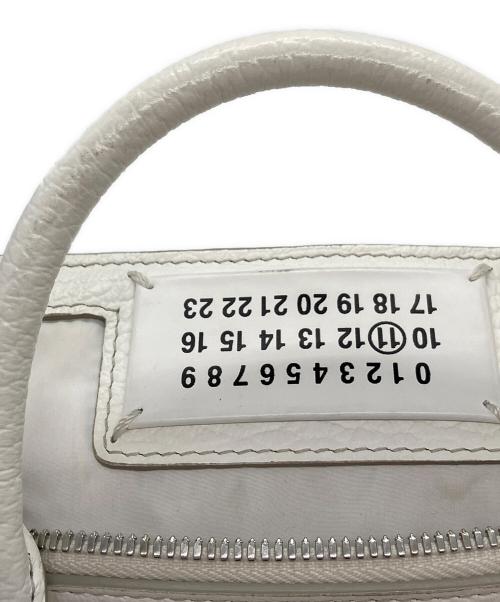 Maison Margiela（メゾンマルジェラ）Maison Margiela (メゾンマルジェラ) 5AC マイクロバッグ ホワイトの古着・服飾アイテム