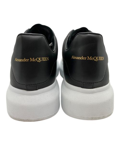 ALEXANDER McQUEEN（アレキサンダーマックイーン）ALEXANDER McQUEEN (アレキサンダーマックイーン) レザースニーカー ブラック サイズ:40の古着・服飾アイテム