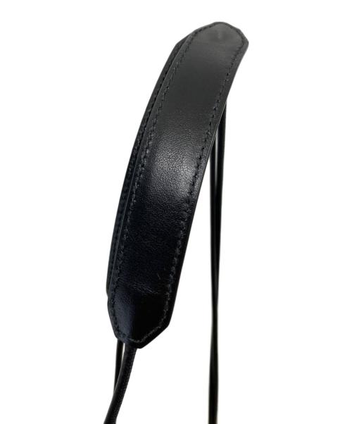 JIL SANDER（ジルサンダー）JIL SANDER (ジルサンダー) ドローストリングバッグ ブラック×アイボリーの古着・服飾アイテム