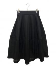 Lig.（リグドット）の古着「sheer volume skirt」｜ブラック