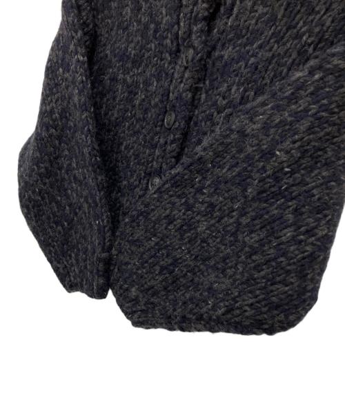 SHISHIKUI（シシクイ）SHISHIKUI (シシクイ) Mix cardigan ネイビー サイズ:Fの古着・服飾アイテム