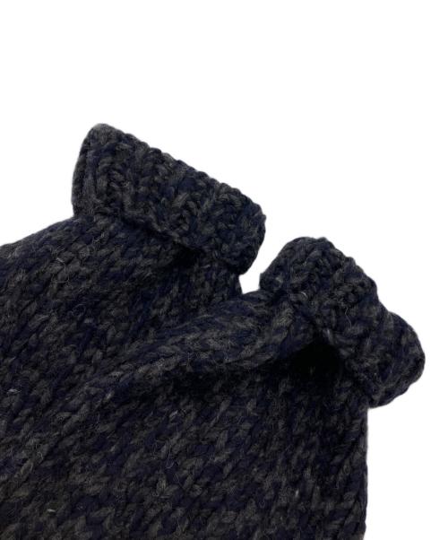 SHISHIKUI（シシクイ）SHISHIKUI (シシクイ) Mix cardigan ネイビー サイズ:Fの古着・服飾アイテム