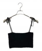 SHISHIKUIシシクイ）の古着「CAMI NKIT Short」｜ブラック