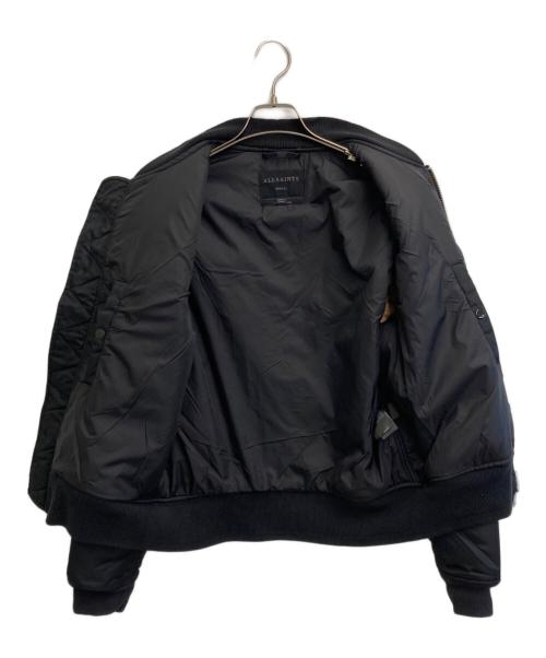 ALL SAINTS（オールセインツ）ALL SAINTS (オールセインツ) ボンバージャケット ブラック サイズ:SIZE Sの古着・服飾アイテム