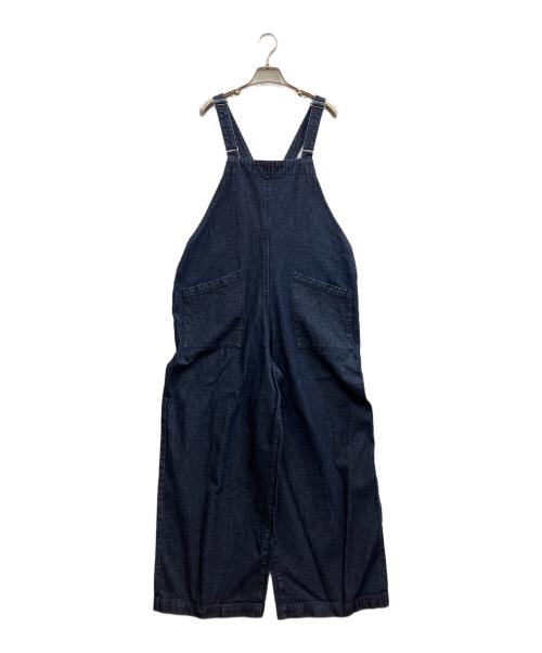 KAGURE（カグレ）KAGURE (カグレ) バッククロスコットンサロペット インディゴ サイズ:Freeの古着・服飾アイテム
