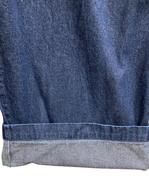 KAGURE（カグレ）KAGURE (カグレ) バッククロスコットンサロペット インディゴ サイズ:Freeの古着・服飾アイテム
