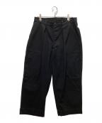 A.PRESSEアプレッセ）の古着「USAF Hemmed Bottoms」｜ブラック