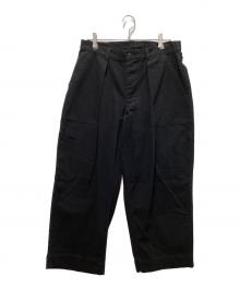 A.PRESSE（アプレッセ）の古着「USAF Hemmed Bottoms」｜ブラック