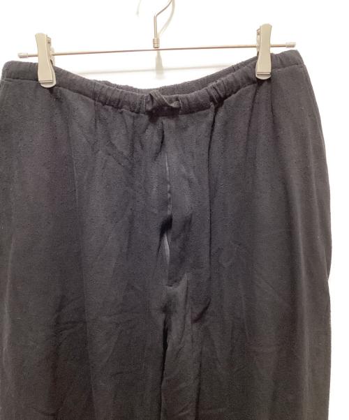COMOLI（コモリ）COMOLI (コモリ) シルクネップ ドローストリングパンツ ブラック サイズ:3の古着・服飾アイテム