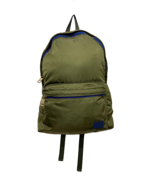sacai（サカイ）sacai (サカイ) PORTER (ポーター) デイパック オリーブの古着・服飾アイテム