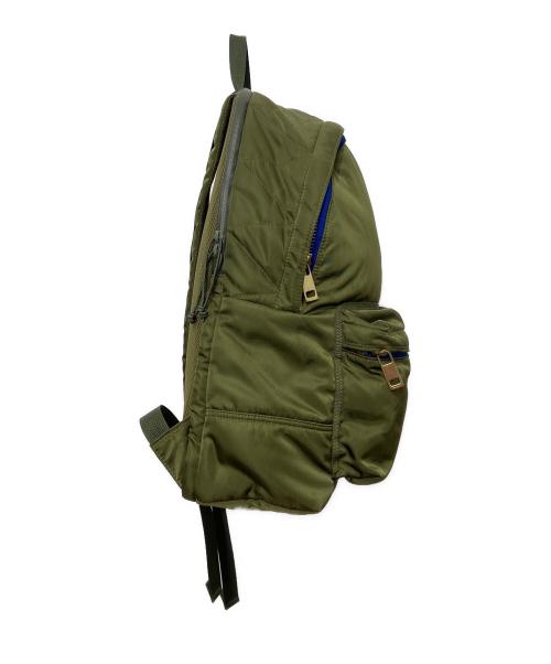 sacai（サカイ）sacai (サカイ) PORTER (ポーター) デイパック オリーブの古着・服飾アイテム