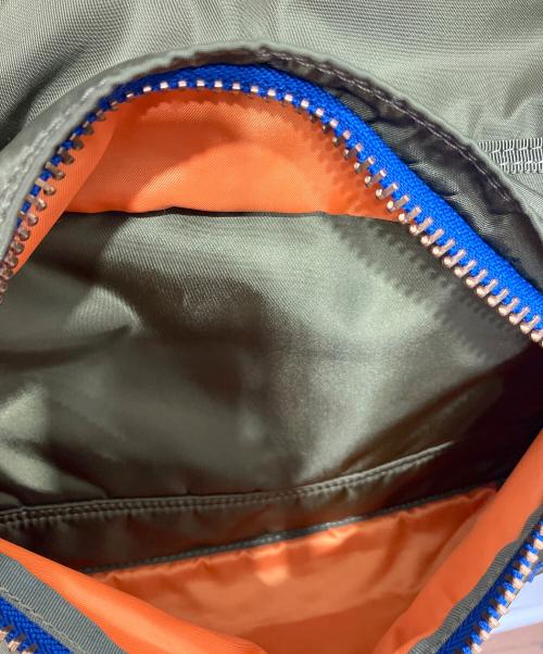 sacai（サカイ）sacai (サカイ) PORTER (ポーター) デイパック オリーブの古着・服飾アイテム