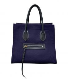 CELINE（セリーヌ）の古着「ラゲージ ファントム ミディアム」｜インディゴ/ブラック/ブラウン