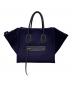 CELINE (セリーヌ) ラゲージ ファントム ミディアム インディゴ/ブラック/ブラウン：120000円