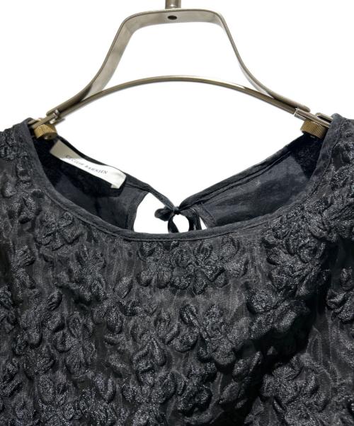 CECILIE BAHNSEN（セシリーバンセン）CECILIE BAHNSEN (セシリーバンセン) Jerry Drop Shoulder Top/ジェリー ドロップショルダートップ ブラック サイズ:UK8 未使用品の古着・服飾アイテム