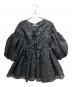 CECILIE BAHNSEN (セシリーバンセン) Jerry Drop Shoulder Top/ジェリー ドロップショルダートップ ブラック サイズ:UK8 未使用品：65000円