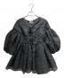 CECILIE BAHNSEN (セシリーバンセン) Jerry Drop Shoulder Top/ジェリー ドロップショルダートップ ブラック サイズ:UK8：60000円