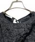 中古・古着 CECILIE BAHNSEN (セシリーバンセン) Jerry Drop Shoulder Top/ジェリー ドロップショルダートップ ブラック サイズ:UK8 未使用品：65000円