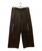 Omar Afridiオマールアフリディ）の古着「OCTET 2D CARGO TROUSERS」｜ブラウン