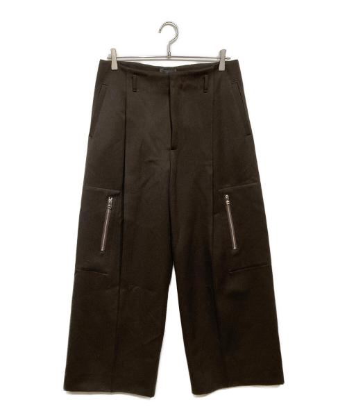 Omar Afridi（オマールアフリディ）Omar Afridi (オマールアフリディ) OCTET 2D CARGO TROUSERS ブラウン サイズ:46の古着・服飾アイテム