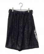 ANREALAGE HOMMEアンリアレイジオム）の古着「SKULL SHORTS」｜ブラック×ホワイト