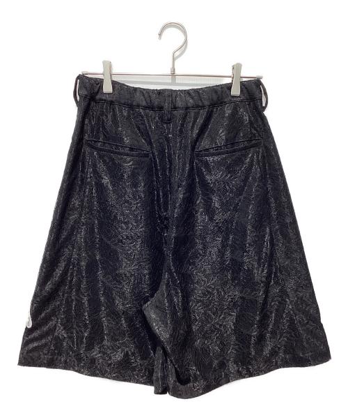ANREALAGE HOMME（アンリアレイジオム）ANREALAGE HOMME (アンリアレイジオム) SKULL SHORTS ブラック×ホワイト サイズ:46の古着・服飾アイテム