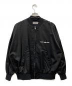 COOTIE PRODUCTIONSクーティープロダクツ）の古着「C/R Satin Embroidery Blouson」｜ブラック