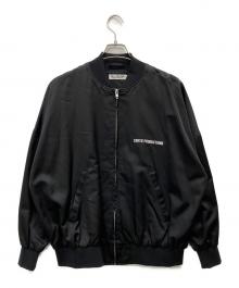 COOTIE PRODUCTIONS（クーティープロダクツ）の古着「C/R Satin Embroidery Blouson」｜ブラック