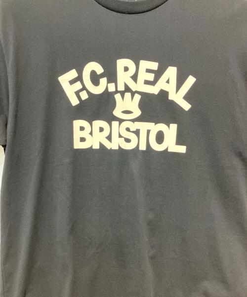 F.C.R.B.（エフシーレアルブリストル）F.C.R.B. (エフシーレアルブリストル) ERIC HAZE: CROWN TEE　Tシャツ ブラック サイズ:XLの古着・服飾アイテム