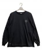 WTAPSダブルタップス）の古着「MON / LS / COTTON」｜ブラック