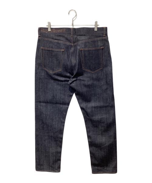 uniform experiment（ユニフォームエクスペリメント）uniform experiment (ユニフォームエクスペリメント) RIGID STRETCH DENIM TAPERED PANTS インディゴ サイズ:3 未使用品の古着・服飾アイテム