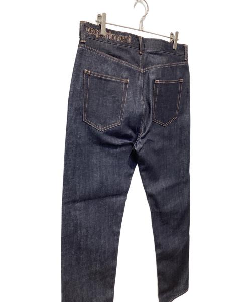 uniform experiment（ユニフォームエクスペリメント）uniform experiment (ユニフォームエクスペリメント) RIGID STRETCH DENIM TAPERED PANTS インディゴ サイズ:3 未使用品の古着・服飾アイテム