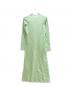 JIL SANDER (ジルサンダー) ウールニットミディドレス/Jil Sander Women Wool Knit Midi Dress/J02FV0103 ミントグリーン サイズ:38 未使用品：25000円