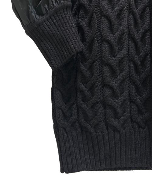 MaxMara（マックスマーラ）MaxMara (マックスマーラ) ピュア ウール バルーンスリーブ ドレス ブラック サイズ:Mの古着・服飾アイテム