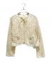 CELINE（セリーヌ）の古着「ベルヌイユ ジャケット/CELINE Women's Verneuil Jacket in Linen and Cotton Lace 