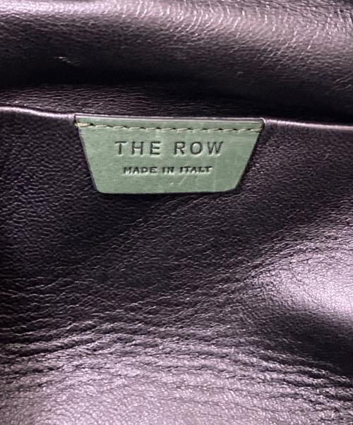 THE ROW（ザ ロウ）THE ROW (ザ ロウ) Miraサドルレザークラッチ グリーンの古着・服飾アイテム