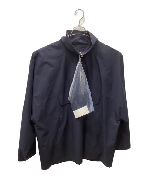 My Beautiful Landlet（マイビューティフルランドレット）My Beautiful Landlet (マイビューティフルランドレット) PRIMEFLEX HALF ZIP PULLOVER ネイビーの古着・服飾アイテム